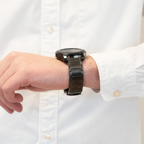 Bandz Bandz Bracelet titane 'Classic' Amazfit GTR 4 (graphite)