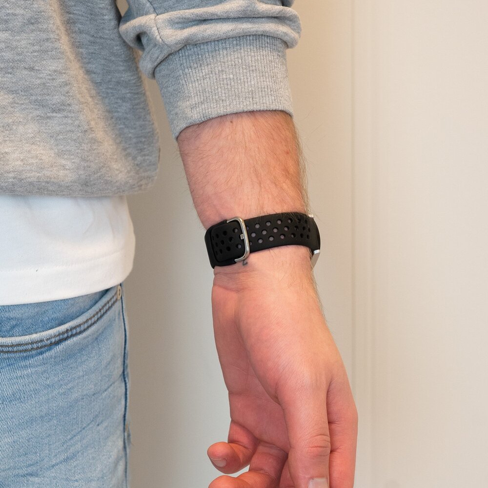 Bandz Bandz Bracelet sport 'Air' Amazfit Bip 5 (noir)