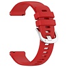 Strap-it Strap-it Bracelet silicone classique Garmin Vivoactive 4 (rouge)