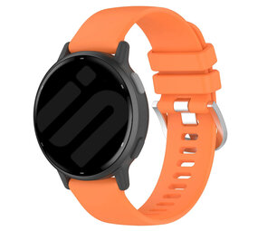 Strap-it Bracelet silicone classique Garmin Vivoactive 4 (orange)