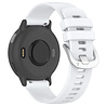 Strap-it Strap-it Bracelet silicone classique Garmin Vivoactive 4 (blanc) Strap-it Strap-it Bracelet silicone classique Garmin Vivoactive 4 (blanc)
