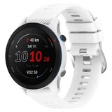 Strap-it Bracelet silicone Garmin Forerunner 255 (blanc)