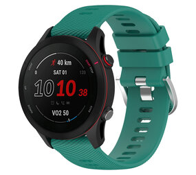 Strap-it Bracelet silicone Garmin Forerunner 255 (vert sapin)