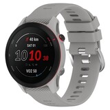 Strap-it Bracelet silicone Garmin Forerunner 255 (gris clair)