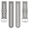 Strap-it Strap-it Bracelet silicone Garmin Forerunner 255 (gris clair) Strap-it Strap-it Bracelet silicone Garmin Forerunner 255 (gris clair)