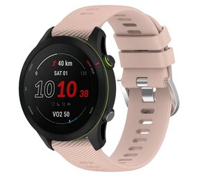 Strap-it Bracelet silicone Garmin Forerunner 255 (rose)
