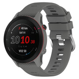 Strap-it Bracelet silicone Garmin Forerunner 255 (gris foncé)