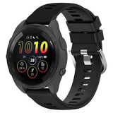 Strap-it Bracelet silicone Garmin Forerunner 265 (noir)