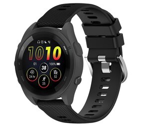 Strap-it Bracelet silicone Garmin Forerunner 265 (noir)