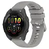 Strap-it Strap-it Bracelet silicone Garmin Forerunner 265 (gris clair) Strap-it Strap-it Bracelet silicone Garmin Forerunner 265 (gris clair)