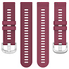Strap-it Strap-it Bracelet silicone Garmin Forerunner 265 (vin rouge) Strap-it Strap-it Bracelet silicone Garmin Forerunner 265 (vin rouge)