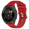 Strap-it Strap-it Bracelet silicone Garmin Forerunner 265 (rouge) Strap-it Strap-it Bracelet silicone Garmin Forerunner 265 (rouge)