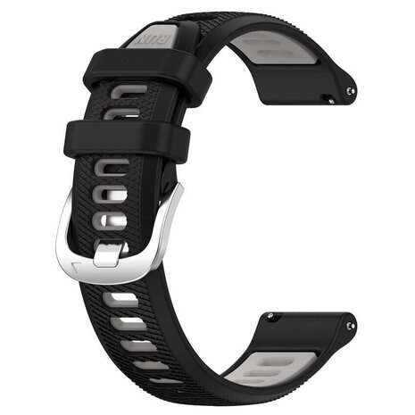 Strap-it Strap-it Bracelet sport á boucle Garmin Forerunner 265 (noir/gris) Strap-it Strap-it Bracelet sport á boucle Garmin Forerunner 265 (noir/gris)