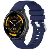 Strap-it Bracelet silicone classique Garmin Venu 3 (bleu foncé)