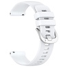 Strap-it Strap-it Bracelet silicone classique Garmin Venu 3 (blanc)