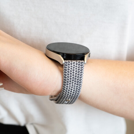 Bandz Bandz Bracelet silicone 'Snake' Amazfit GTS 4 (Mini)