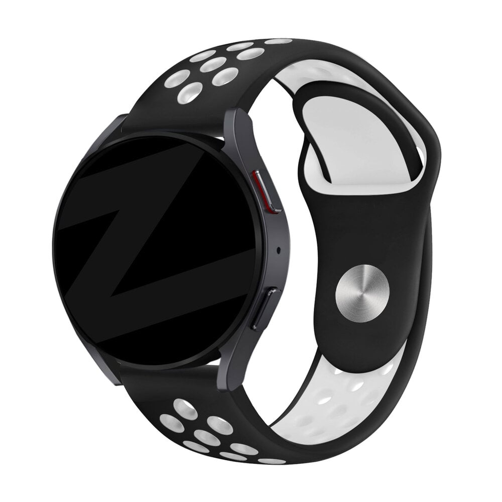Bandz Bandz Bracelet sport 'Deluxe' Amazfit GTS 4 (Mini) (noir/blanc)