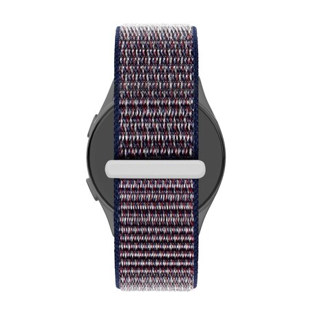 Bandz Bandz Bracelet nylon loop Amazfit Bip 3 (Pro) (indigo)