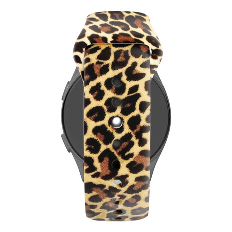 Bandz Bandz Bracelet silicone 'Leopard' Amazfit Bip 3 (Pro)