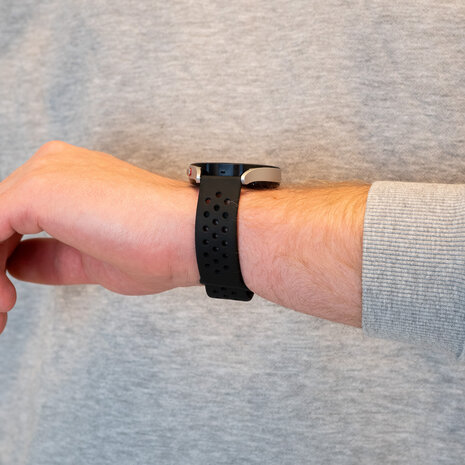 Bandz Bandz Bracelet sport 'Air' Amazfit Bip 3 (Pro) (noir)