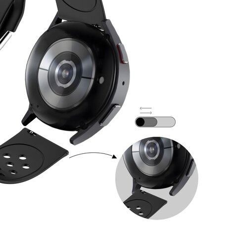 Bandz Bandz Bracelet sport 'Air' Amazfit Bip U (Pro) (noir) Bandz Bandz Bracelet sport 'Air' Amazfit Bip U (Pro) (noir)