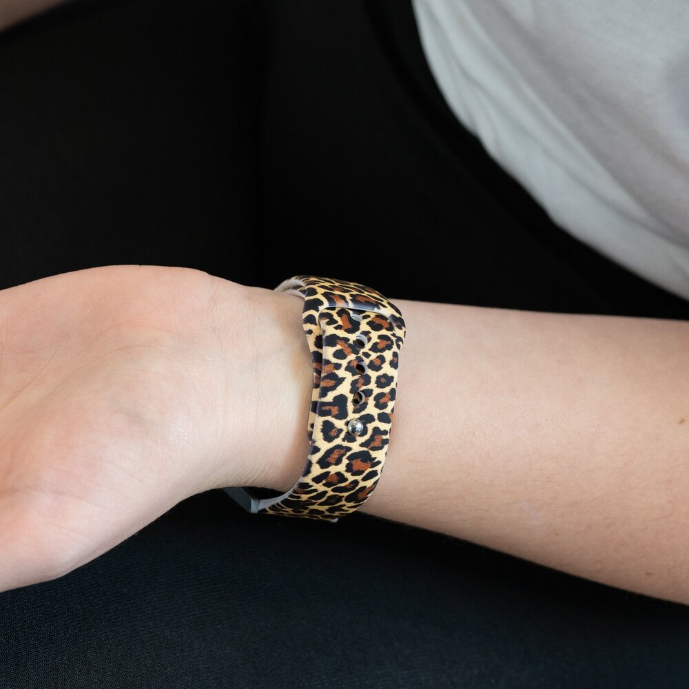 Bandz Bandz Bracelet silicone 'Leopard' Amazfit Active