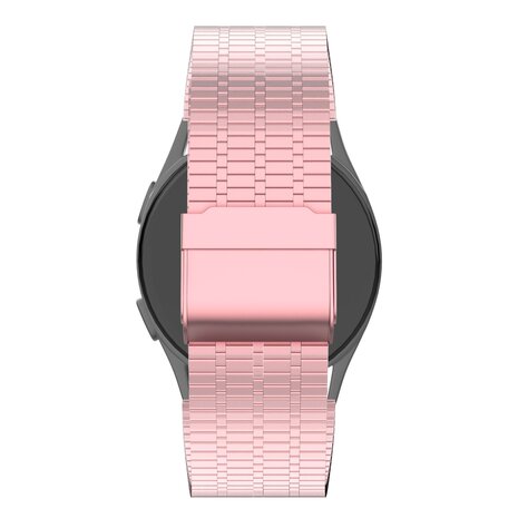Bandz Bandz Bracelet acier réglable Amazfit Active (rose)