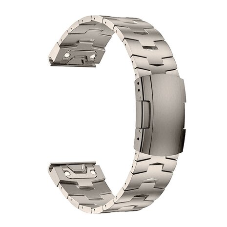 Strap-it Strap-it Bracelet titane Garmin Epix Pro (Gen 2) 47mm (titanium)