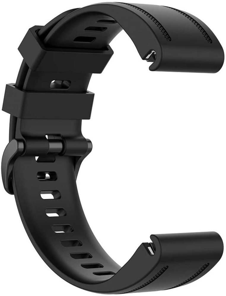 Strap-it Strap-it Bracelet silicone Garmin Epix Pro (Gen 2) 42mm (noir)
