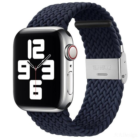 Strap-it Strap-it Bracelet tressé Apple Watch (charcoal) Strap-it Strap-it Bracelet tressé Apple Watch (charcoal)