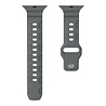 Strap-it Strap-it Bracelet silicone armure Apple Watch (gris foncé)