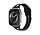 Strap-it Bracelet silicone fin Apple Watch (noir)
