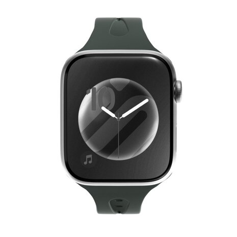 Strap-it Strap-it Bracelet silicone fin Apple Watch (vert)
