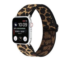 Strap-it Bracelet élastique Apple Watch (léopard)