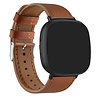 Strap-it Strap-it Bracelet cuir Fitbit Versa 3 (brun) Strap-it Strap-it Bracelet cuir Fitbit Versa 3 (brun)