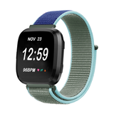 Strap-it Bracelet nylon Fitbit Versa (kaki)
