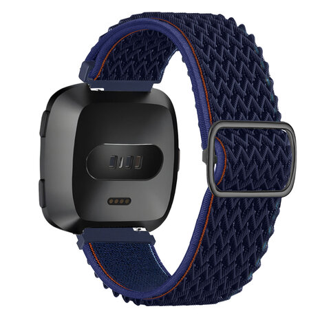 Strap-it Strap-it Bracelet élastique Fitbit Versa (bleu)