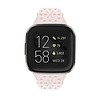 Strap-it Strap-it Bracelet silicone avec motif Fitbit Versa 3 (rose clair) Strap-it Strap-it Bracelet silicone avec motif Fitbit Versa 3 (rose clair)