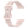 Strap-it Strap-it Bracelet silicone avec motif Fitbit Versa 3 (rose clair) Strap-it Strap-it Bracelet silicone avec motif Fitbit Versa 3 (rose clair)