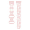 Strap-it Strap-it Bracelet silicone avec motif Fitbit Versa 3 (rose clair) Strap-it Strap-it Bracelet silicone avec motif Fitbit Versa 3 (rose clair)