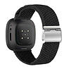 Strap-it Strap-it Bracelet tressé réglable Fitbit Versa 3 (noir) Strap-it Strap-it Bracelet tressé réglable Fitbit Versa 3 (noir)