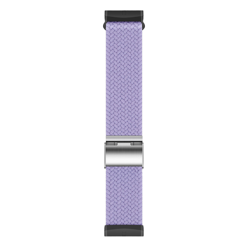 Strap-it Strap-it Bracelet tressé réglable Fitbit Versa 3 (lila)