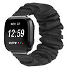 Strap-it Strap-it Bracelet chouchou Fitbit Versa (noir) Strap-it Strap-it Bracelet chouchou Fitbit Versa (noir)