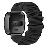 Strap-it Strap-it Bracelet chouchou Fitbit Versa (noir) Strap-it Strap-it Bracelet chouchou Fitbit Versa (noir)