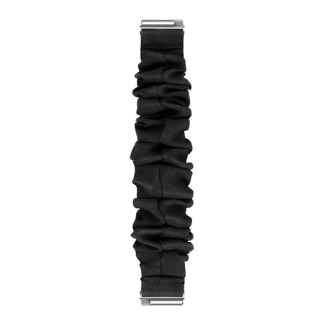 Strap-it Strap-it Bracelet chouchou Fitbit Versa (noir)