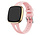 Strap-it Bracelet silicone de luxe Fitbit Versa 3 (rose)