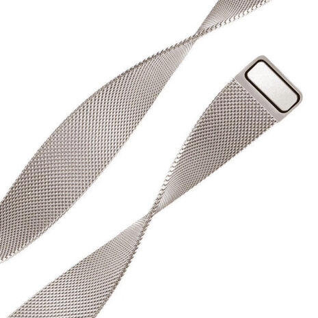 Strap-it Strap-it Bracelet Milanais Fitbit Charge 4 (lumière stellaire)