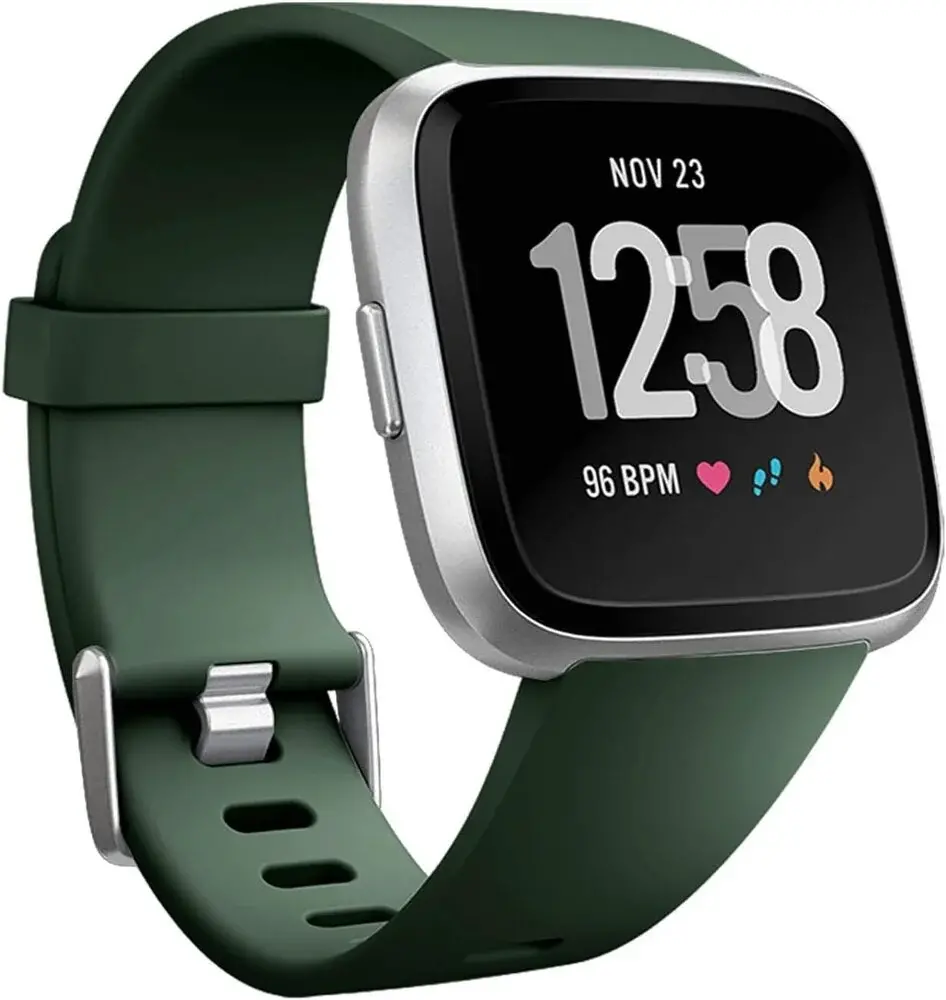 Strap-it Strap-it Bracelet silicone Fitbit Versa (vert)