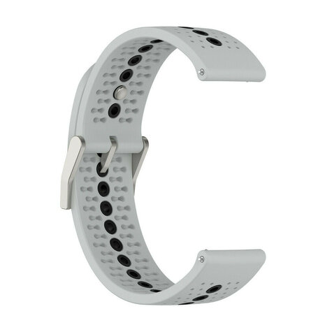 Strap-it Strap-it Bracelet silicone Suunto 9 Peak Pro (gris/noir)