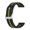 Strap-it Strap-it Bracelet silicone Suunto 5 Peak (noir/jaune) Strap-it Strap-it Bracelet silicone Suunto 5 Peak (noir/jaune)